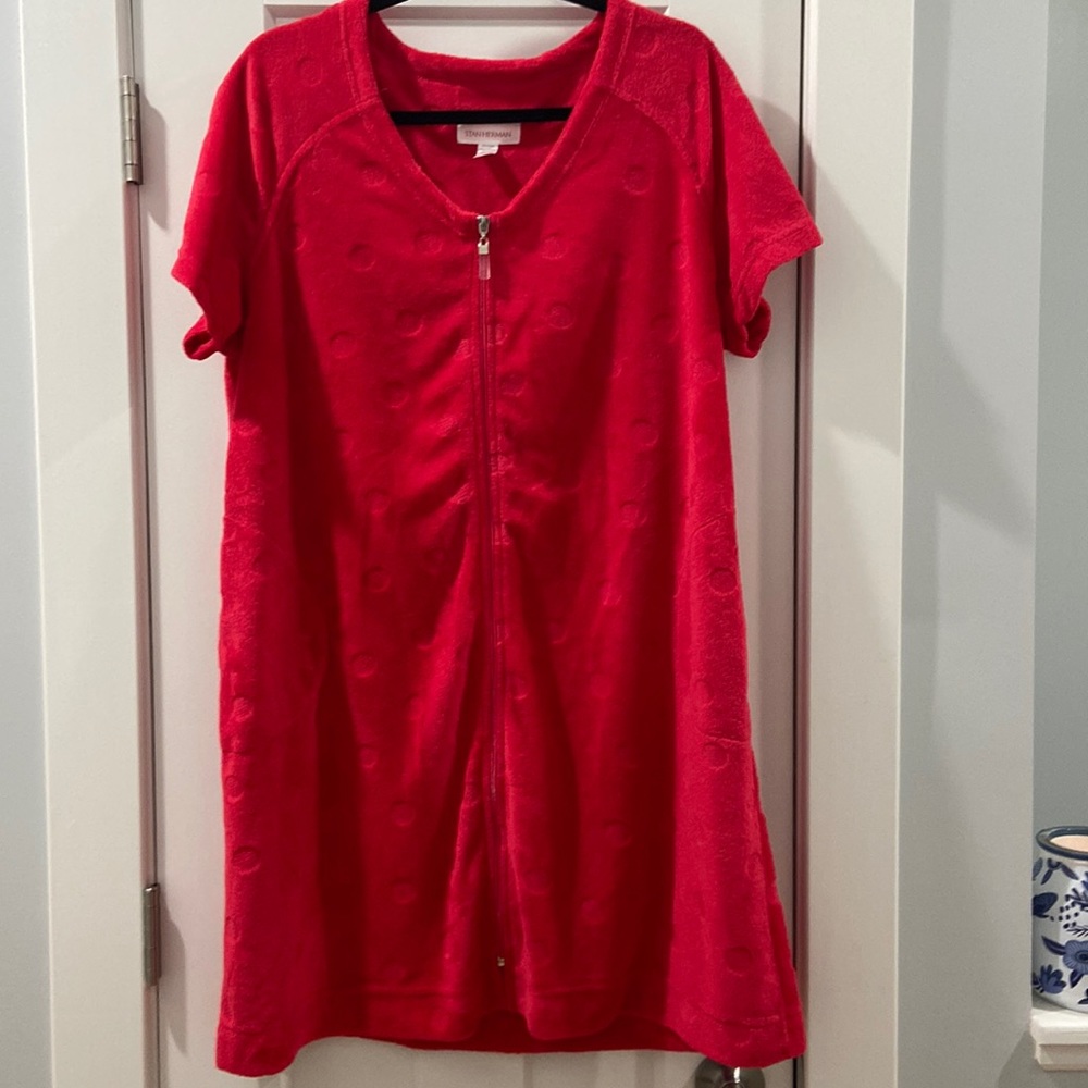 Stan Herman large zip up lounge wear for home or the beach